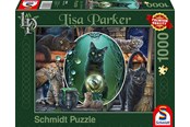 Puslespill - Schmidt Puzzle - Lisa Parker: Magical cats (1000 pieces) - SCH9665