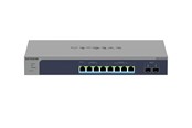 Switch/splitter - Netgear MS510TXUP 8-Port Multi-Gigabit/10G Ethernet Ultra60 PoE++ Smart Switch with 2 SFP+ Ports - MS510TXUP-100EUS