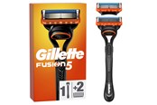 Barberingsutstyr - Gillette Fusion5 Barberhøvelhåndtak + 2 blad - 7702018458110