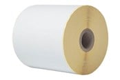 Papir, Fotopapir & Etiketter - Brother BDE-1J000102-102 Self-adhesive white Roll (10.2 cm x 58 m) - BDE1J000102102