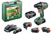 Skru/Bormaskin - Bosch AKKUBORESKRUEMASKINESÃ†T ADV 18 2X2.5AH - 06039B5008