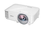 Prosjektor - BenQ Prosjektor MW809STH - DLP projector - short-throw - portable - 3D - 1280 x 800 - 3600 ANSI lumens - 9H.JMF77.13E