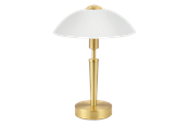 Lamper - EGLO SOLO 1 table lamp white/brass - 87254