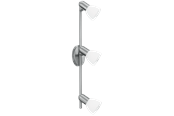 Lamper - EGLO PALMA 3-spot brushed steel - 26933