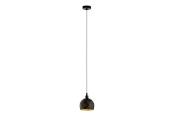 Lamper - EGLO ROCCAFORTE pendant Ø170 mm black/gold - 33345