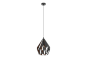 Lamper - EGLO CARLTON 1 pendant Ø310 mm black/copper - 49254