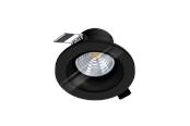 Lamper - EGLO SALABATE recessed spotlight Ø88 mm 4000K black - 99494