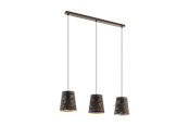 Lamper - EGLO SEGEZIA long table pendant mocha/gold - 99438