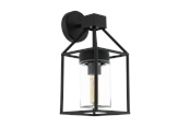 Lamper - EGLO TRECATE outdoor wall lamp black - 97296