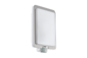 Lamper - EGLO MUSSOTTO outdoor wall lamp with sensor white - 97218