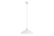 Lamper - EGLO VETRO pendant white/crystal - 96073