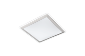 Lamper - EGLO COMPETA 1 ceiling lamp 340x340 mm white/silver - 95679