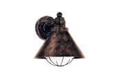 Lamper - EGLO BARROSELA outdoor wall lamp antique copper - 94858