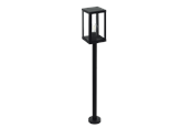 Lamper - EGLO ALAMONTE 1 floor lamp black/clear - 94833