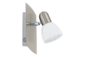 Lamper - EGLO ENEA spot sanitized nickel/white - 90982