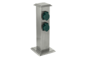 Lamper - EGLO PARK 4 bollard with 4 outlets stainless steel - 90748