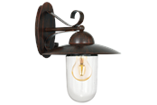 Lamper - EGLO MILTON outdoor wall lamp antique brown - 83589