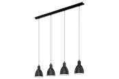 Lamper - EGLO PRIDDY long table pendant black - 49466