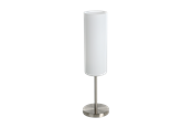 Lamper - EGLO TROY 3 table lamp brushed steel/white - 85981