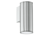 Lamper - EGLO RIGA outdoor wall lamp stainless steel - 94106