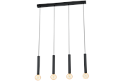 Lamper - EGLO CORTENOVA long table pendant black - 98057