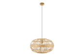 Lamper - EGLO AMSFIELD pendant light wood - 49771