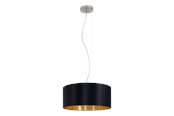 Lamper - EGLO MASERLO pendant light Ø530 mm black/gold - 31605