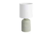 Lamper - EGLO BELLARIVA table lamp grey/white - 97774