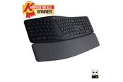 Tastatur - Logitech ERGO K860 Wireless Ergonomic - UK - Tastatur - Engelsk - Storbritannia - Svart - 920-010107