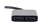 Kabler og ledninger - C2G DisplayPort 1.2 to Dual DisplayPort MST Hub - video/audio splitter - 2 ports - 84291