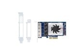 Nettverksadapter - QNAP QXG-5G4T-111C 5GbE Network Expansion Card - QXG-5G4T-111C