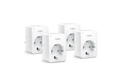 Smarthus - TP-Link Tapo P100 (4 pack) Mini Smart Wi-Fi Socket - Tapo P100(4-pack)