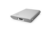 SSD - LaCie Portable SSD v2 - 2TB - Sølv - Ekstern SSD - USB 3.2 Gen 2 - STKS2000400