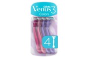 Barberingsutstyr - Venus Gillette  3 Colors Barberhøvler, x Stk.4 - 7702018471096