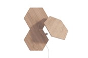 Smarthus - Nanoleaf Elements - Wood Look Hexagons Expansion Pack (3 Panels) - NL52-E-0001HB-3PK