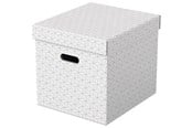 Arkivering & Oppbevaring - Esselte  Home Cube oppbevaringboks, pakke med 3 Hvit - 628288