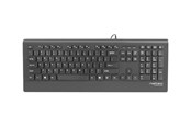 Tastatur - Natec Barracuda - keyboard - US - black - Tastatur - Amerikansk Engelsk - Svart - NKL-0876