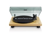 Platespiller - Lenco L-30WD Record Player with USB/PC encoding - Wood - Platespiller Brun - L-30WD