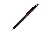 Skrive- & Tegneverktøy - Rotring 800+ Mechanical Pencil and Touchscreen Stylus | Twist-to-Retract HB 0.7 mm Propelling Pencil | Black Metal Barrel - 1900182