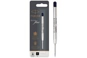 Skrive- & Tegneverktøy - Parker Ballpoint Pen Refill | Fine Tip | Black QUINKflow Ink | 1 Count - S0909400