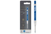 Skrive- & Tegneverktøy - Parker Gel Pen Refill | Medium Tip (0.7mm) | Blue QUINK Ink | 1 Count - S0881280