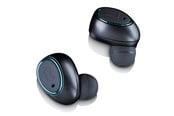 Hodetelefoner - Lenco EPB-410BK Bluetooth® IPX4 TWS Earphone with Powerbank - Black - EPB-410BK