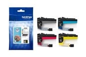 Printertilbehør blekk/toner - Brother 4-Pack (Black Yellow Cyan Magenta) original - ink cartridge - Blekkpatron - LC424VAL