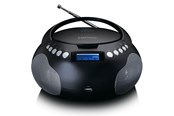 CD-spiller - Lenco SCD-331BK - Portable Radio/CD/MP3 player with USB and Bluetooth® - Black - SCD-331BK