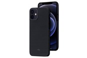 Mobil - Deksel og etui - PITAKA Apple iPhone 12 Air Case - Black/Grey Twill - KI1201MA