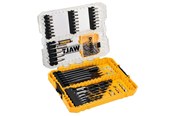 Verktøy - Dewalt 57pc Drill Drive Set With Brad Point And Extreme Flatwood Bits - DT70758