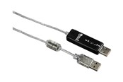 Nettverksadapter - Hama USB 2.0 Link Cable for Windows - direct connect adapter - 49248