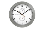 Dekorasjon - Hama PG-300 - clock - quartz - wall mountable - 30 cm - white - frame: silver - 00186344