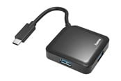 USB-hub - Hama hub - 4 ports USB-hub - 4 porter - Svart - 00200112