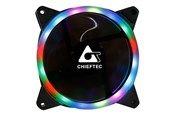 Kabinettvifte - Chieftec AF-12B-3P - Kabinettvifte - 120mm - Svart - AF-12RGB